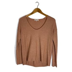 Madewell Size XS Sweater Merino Wool Alpaca Blend Pink Lightweight Cozy